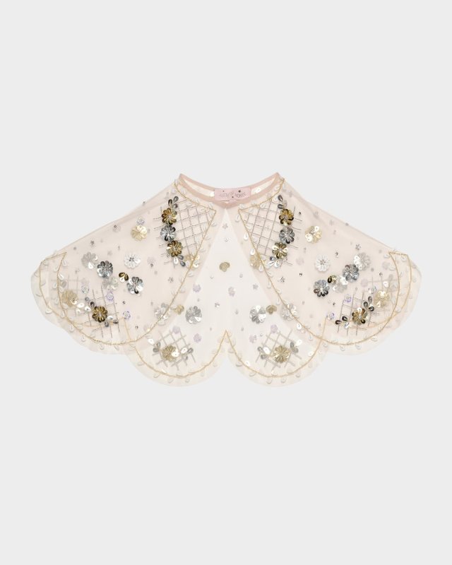 Girl's Golden Daisies Cape
